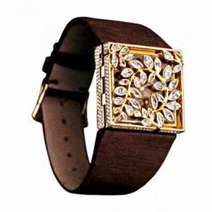 Audemars Piguet Danae Brown Dial 18kt Yellow Gold Diamond Satin Ladies Watch 67495BAZZA080MR01