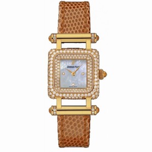 Audemars Piguet Deva Quartz Diamond Mother of Pearl Yellow Gold Ladies Watch 67421BA.ZZ.A081LZ.01