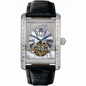 Audemars Piguet Edward Piguet Tourbillon Diamond Mother of Pearl Men's Watch 26119BC.ZZ.D002CR.01