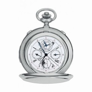 Audemars Piguet Grand Complication White Dial Pocket Watch 25712PTOO0000XX01