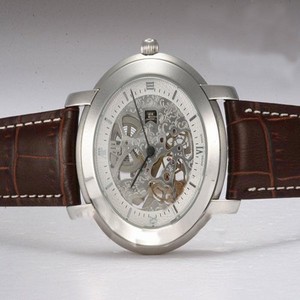 Audemars Piguet Jules Audemars 15058BC.OO.A001CR.01 Mens Brown Crocodile Leather Strap Watch