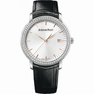 Audemars Piguet Jules Audemars Automatic Diamond 18 kt White Gold Men's Watch 15171BC.ZZ.A002CR.01