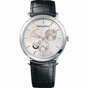 Audemars Piguet Jules Audemars Dual Time Silver Dial Automatic Men's Watch 26380BCOOD002CR01