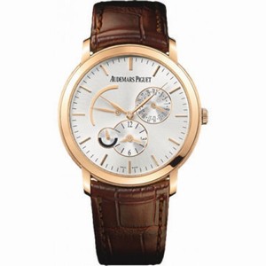 Audemars Piguet Jules Audemars Dual Time Silver Dial Automatic Men's Watch 26380OROOD088CR01