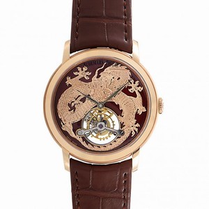 Audemars Piguet Jules Audemars Red Dragon Dial 18K Rose Gold Men's Watch 26569OR.OO.D088CR.02