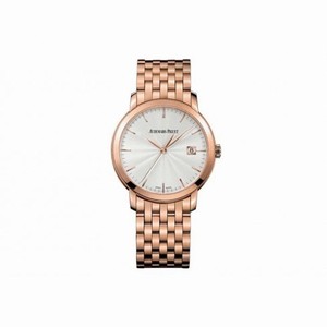 Audemars Piguet Jules Audemars Silver Dial 18kt Pink Gold Men's Watch 15172OROO1270OR01