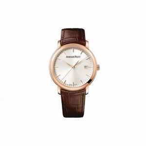 Audemars Piguet Jules Audemars Silver Dial 18kt Rose Gold Men's Watch 15170OR.OO.A809CR.01