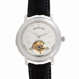 Audemars Piguet Jules Audemars Silver Dial 18kt White Gold Men's Watch 25858BCOOD002CR02
