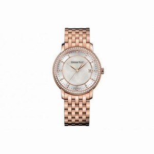 Audemars Piguet Jules Audemars Silver Dial Diamond 18kt Pink Gold Men's Watch 15173ORZZ1270OR01