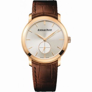 Audemars Piguet Jules Audemars Small Seconds Silver Dial Ladies Watch 77238OROOA