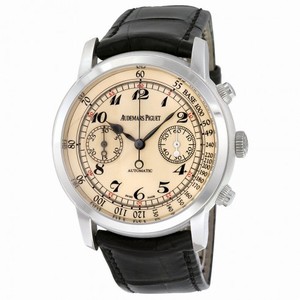 Audemars Piguet Jules Self Winding Chronograph 18K White Gold Men's Watch 26100BC.OO.D002CR.01