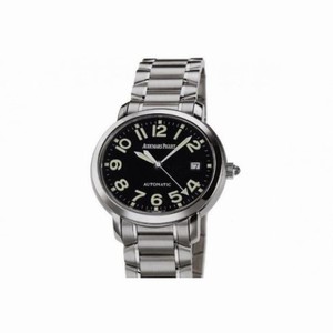 Audemars Piguet Millenary Black Dial Stainless Steel Automatic Men's Watch 15049STO1136ST01