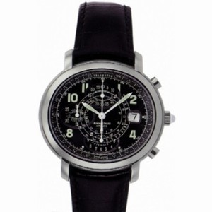 Audemars Piguet Millenary Chronograph Automatic Black Dial Stainless Steel Men's Watch 25822ST.O.0001CR.02