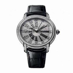 Audemars Piguet Millenary Silver Dial Black Leather Men's Watch 15336BC.ZZ.D102CR.01