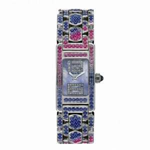 Audemars Piguet Promesse Multi-Colored Sapphire and White Gold Ladies Watch 67465BC.YY.1189BC.02
