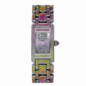 Audemars Piguet Promesse Multi-Colored Sapphire White Gold Ladies Watch 67465BC.YY.1189BC.01