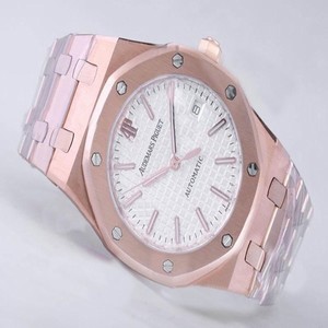 Audemars Piguet Royal Oak 15202OR.OO.0944OR.01 39x49mm Rose Gold Rose Gold Strap Watch