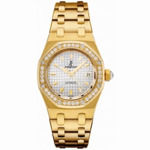 Audemars Piguet Royal Oak Automatic Diamond Yellow Gold Ladies Watch 77321BA.ZZ.1230BA.01.A