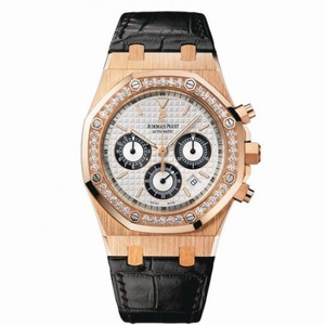 Audemars Piguet Royal Oak Chronograph Automatic Diamond Rose Gold Men's Watch 26557OR.ZZ.D098CR.01