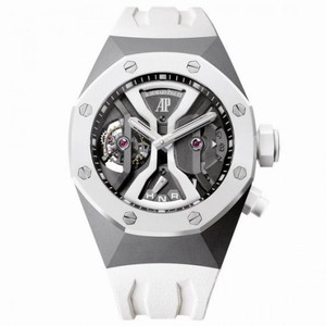 Audemars Piguet Royal Oak Concept GMT Tourbillion Skeleton Dial Hand Wind Men's Watch 26580IO.OO.D010CA.01