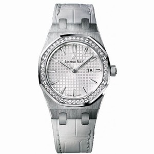 Audemars Piguet Royal Oak Diamond Stainless Steel Ladies Watch 67651ST.ZZ.D010CR.01