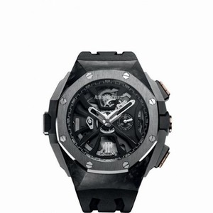 Audemars Piguet Royal Oak Laptimer Michael Schumacher Black Skeleton Automatic Men's Watch 26221FT.OO.D002CA.01