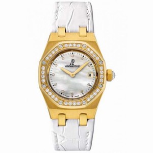 Audemars Piguet Royal Oak Mother of Pearl Diamond Ladies Watch 67601BAZZD012CR03