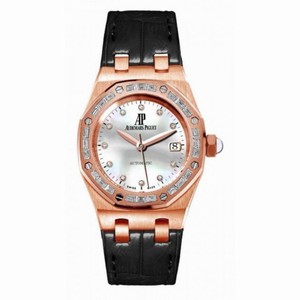 Audemars Piguet Royal Oak Mother of Pearl Diamond Ladies Watch 77331OR.ZZ.D002CR.01
