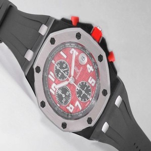 Audemars Piguet Royal Oak Offshore 2619005.00.D003CU.01 Mens Black Rubber Strap 44mm Watch