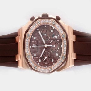 Audemars Piguet Royal Oak Offshore 26287OK.ZZ.D081CR.01 37mm Rose Gold Case Womens Watch