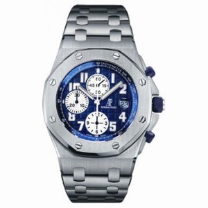 Audemars Piguet Royal Oak Offshore Automatic Chronograph Blue Dial Titanium Men's Watch 26170TI.OO.1000TI.04