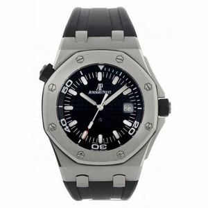 Audemars Piguet Royal Oak Offshore Black Dial Black Rubber Automatic Men's Watch 15340STOOD002CA01