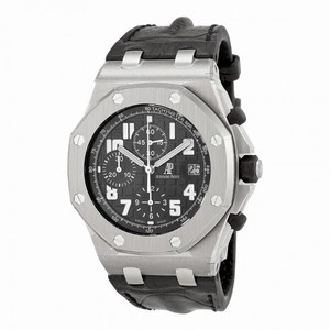 Audemars Piguet Royal Oak Offshore Black Dial Chronograph Men's Watch 26170STOOD101CR03