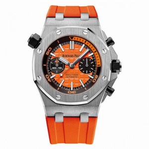 Audemars Piguet Royal Oak Offshore Diver Orange Dial Automatic Men's Chronograph Watch 26703ST.OO.A070CA.01