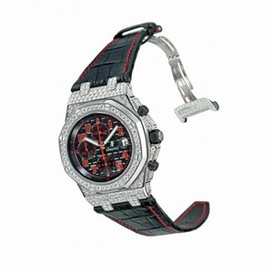 Audemars Piguet Royal Oak Offshore Las Vegas Strip Diamond White Gold Men's Watch 26191BC.ZZ.D002CR.01