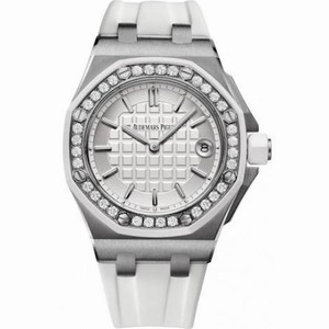 Audemars Piguet Royal Oak Offshore Silvered Dial Ladies Watch 67540SKZZA010CA01