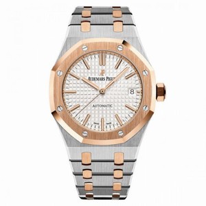Audemars Piguet Royal Oak Silver Dial Automatic Two Tone Men's Watch 15450SR.OO.1256SR.01