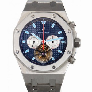Audemars Piguet Royal Oak Tourbillion Blue Dial Stainless Steel Men's Watch 25977STOO1205ST01