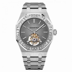 Audemars Piguet Royal Oak Tourbillion Extra- Thin Smkoked Grey Dial Men's Watch 26516PT.ZZ.1220PT.01