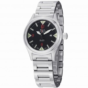 Ball Fireman Automatic Black Dial Steel Mens Watch NL2088D-SJ-BKRD