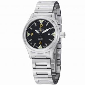 Ball Fireman Automatic Black Dial Steel Mens Watch NL2088D-SJ-BKYE