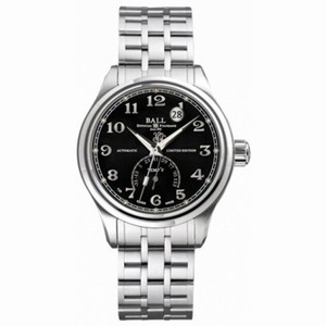 Ball Trainmaster Celsius Automatic Black Dial Steel Men's Watch NT1050D-SJ-BKC