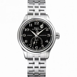 Ball Trainmaster Fahrenheit Automatic Black Dial Men's Watch NT1050D-SJ-BKF