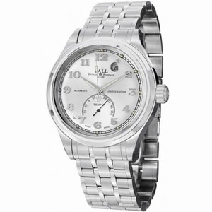 Ball Trainmaster Fahrenheit Automatic Silver Dial Men's Watch NT1050D-SJ-SLF