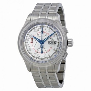 Ball Trainmaster Pulse Meter Automatic Silver Dial Men's Watch CM1010DSCJWH