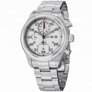 Ball Trainmaster Racer Automatic White Dial Steel Men's Watch CM1030D-S1J-WH
