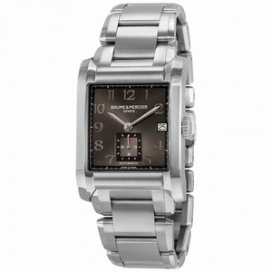 Baume and Mercier Automatic Black Dial Stainless Steel Men's Watch 10048