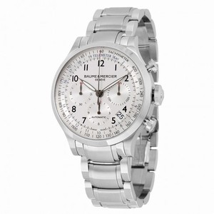 Baume and Mercier Capeland Silver Dial Automatic Men's Watch 10064