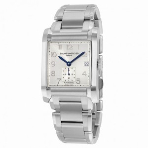 Baume and Mercier Hampton Silver Dial Automatic Men's Watch 10047