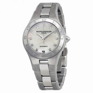 Baume and Mercier Linea Stainless Steel Ladies Watch 10074